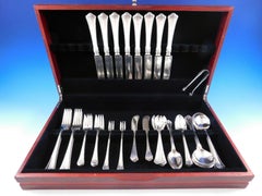 Carmel by Wallace Sterling Silver Flatware Service Dinner Set 65 Pcs No Monogram