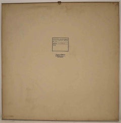 Composition abstraite - Lithographie de Carmelo Cappello - 1973