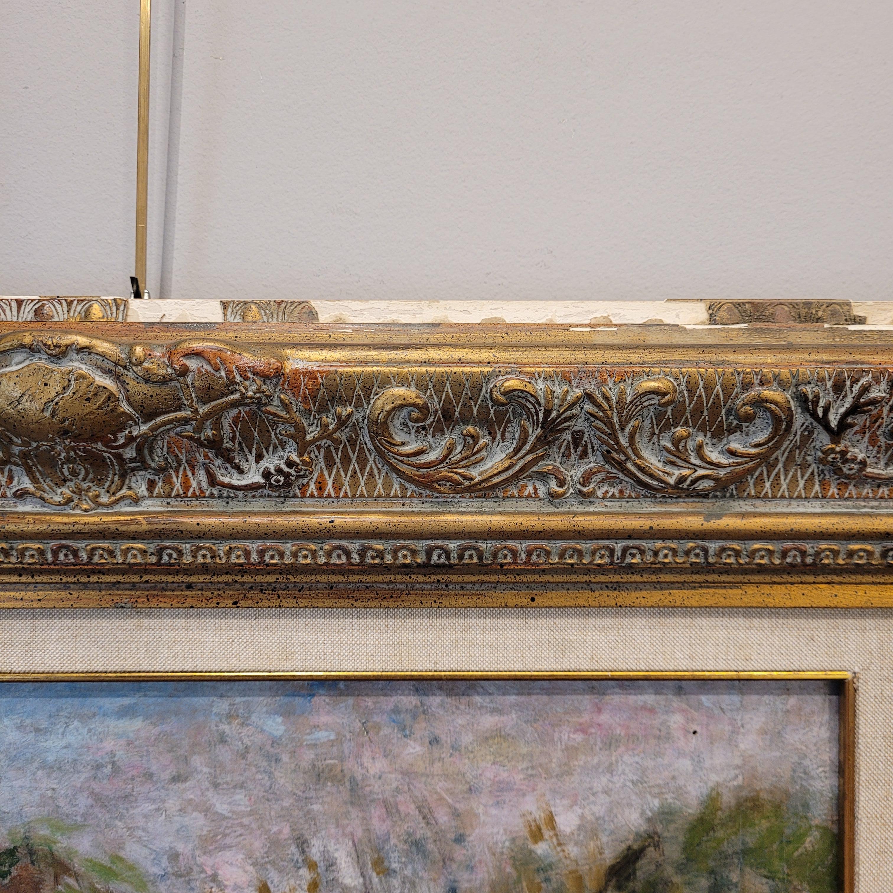 Olio su tela Post-Impressionismo città di Bruges Carmelo G Barrena in vendita 11