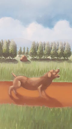 Carmelo Niño, El Rapto, Acrylic on Canvas, 2019