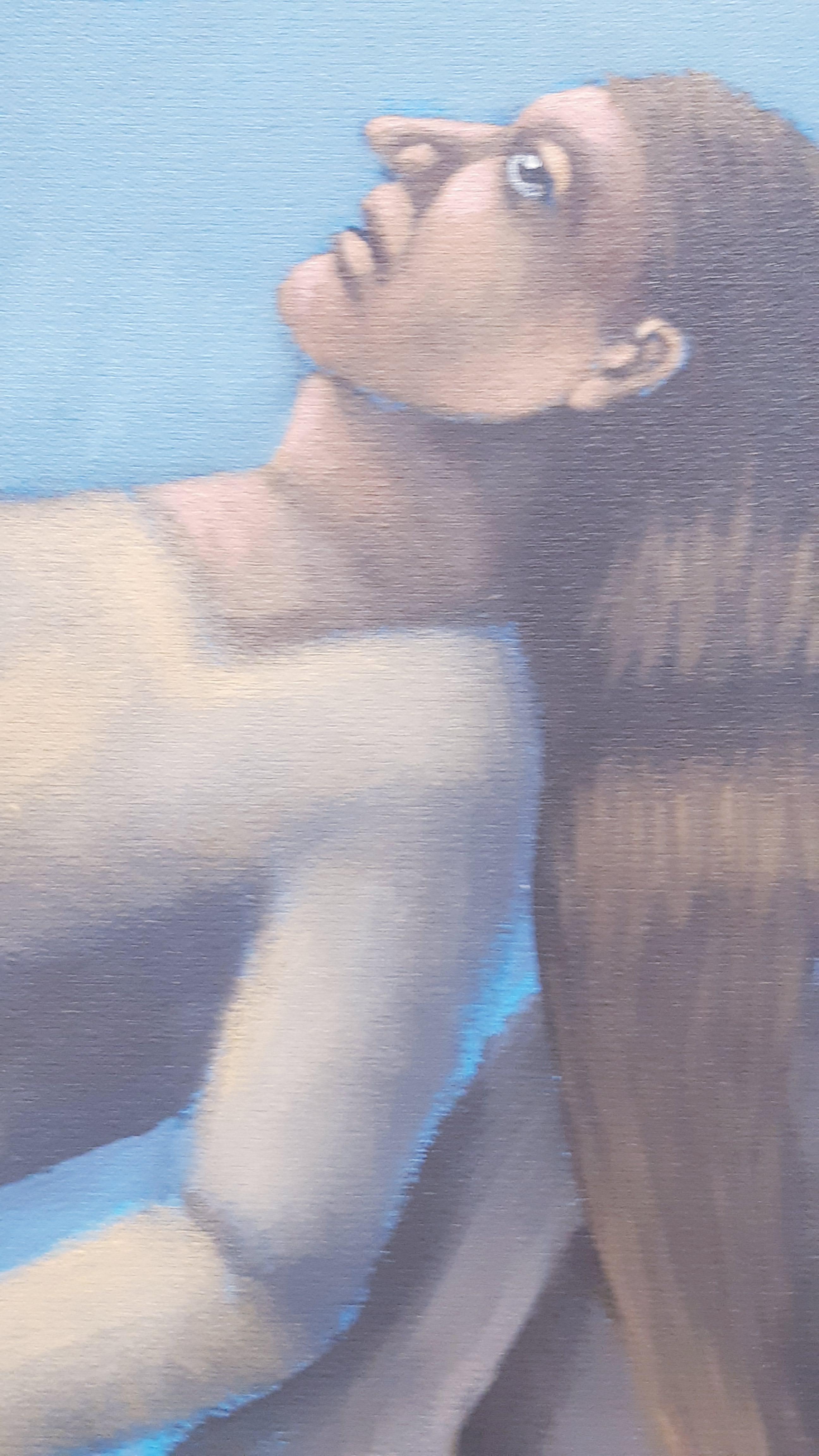 Carmelo Niño, El Rapto, Acrylic on Canvas, 2019 For Sale 3