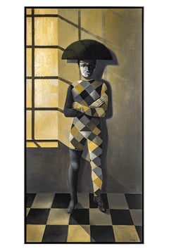 Carmelo Niño, Gran arlequín, 2019, 200 x 100 cm, 78.7 x 39.3 in.