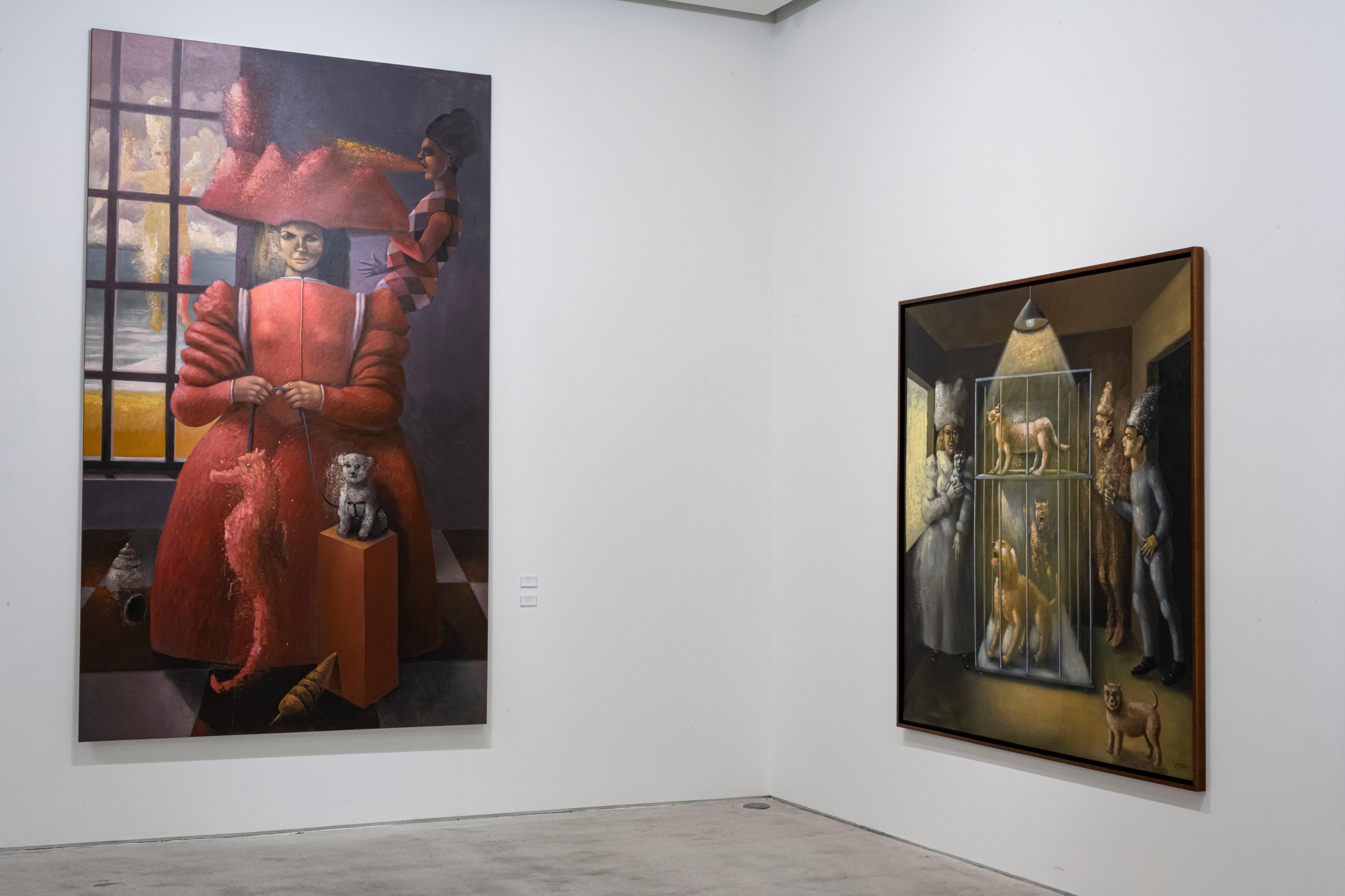 Carmelo Nio, La Jaula, 2018, 200 x 200 cm, 78,7 x 78,7 pouces en vente 1