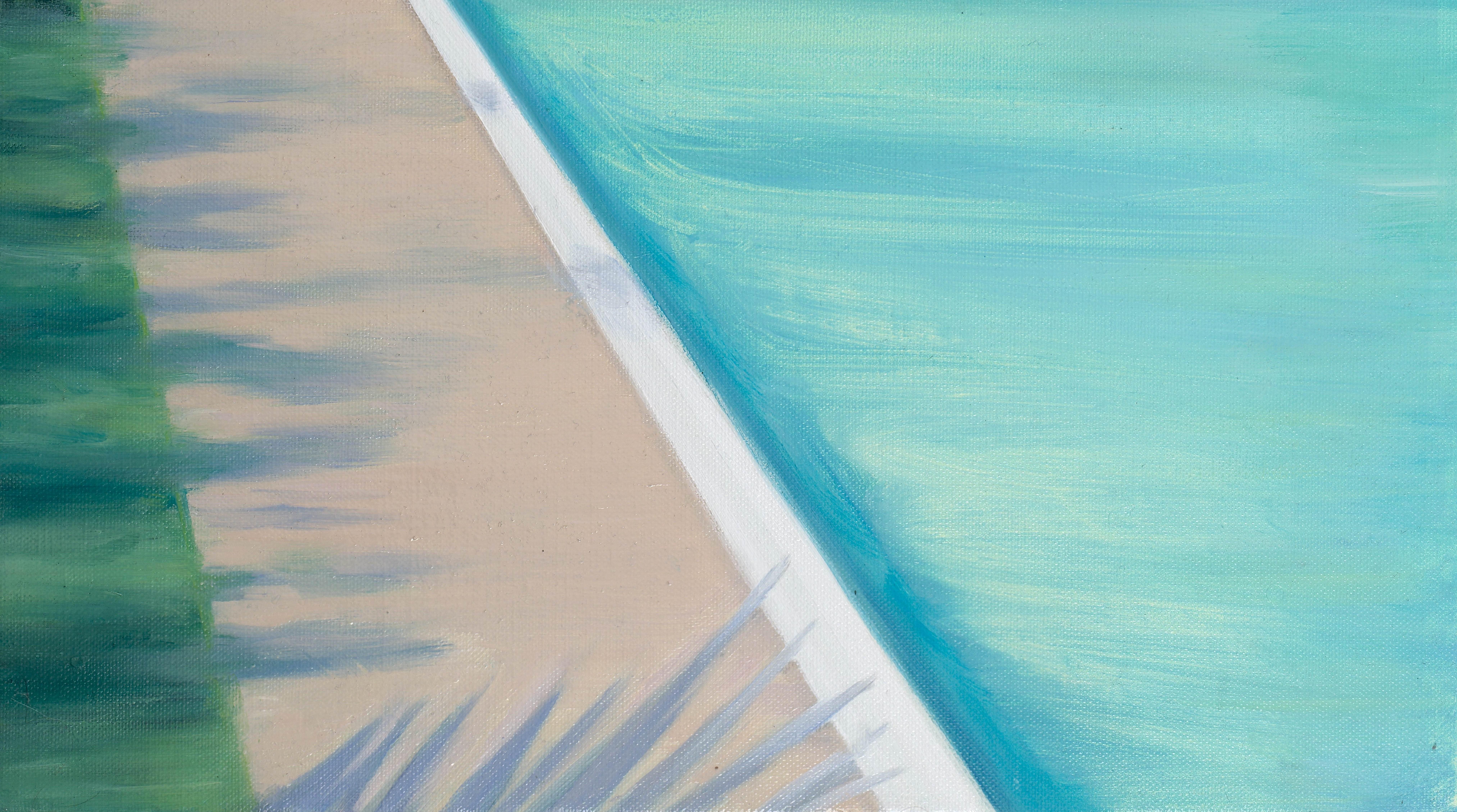 Coming Forward, 2023
Oil on canvas 
77 H x 54 W cm
30 5/16 H x 21 17/64 W cm

Carmen Belean’s 