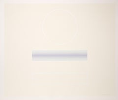 Untitled 6, Abstract Geometric Screen Print by Carmen Louis Cicero