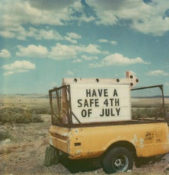 4th of July #70 (US Road trip Diary) - Polaroid, Landscape, US, Color