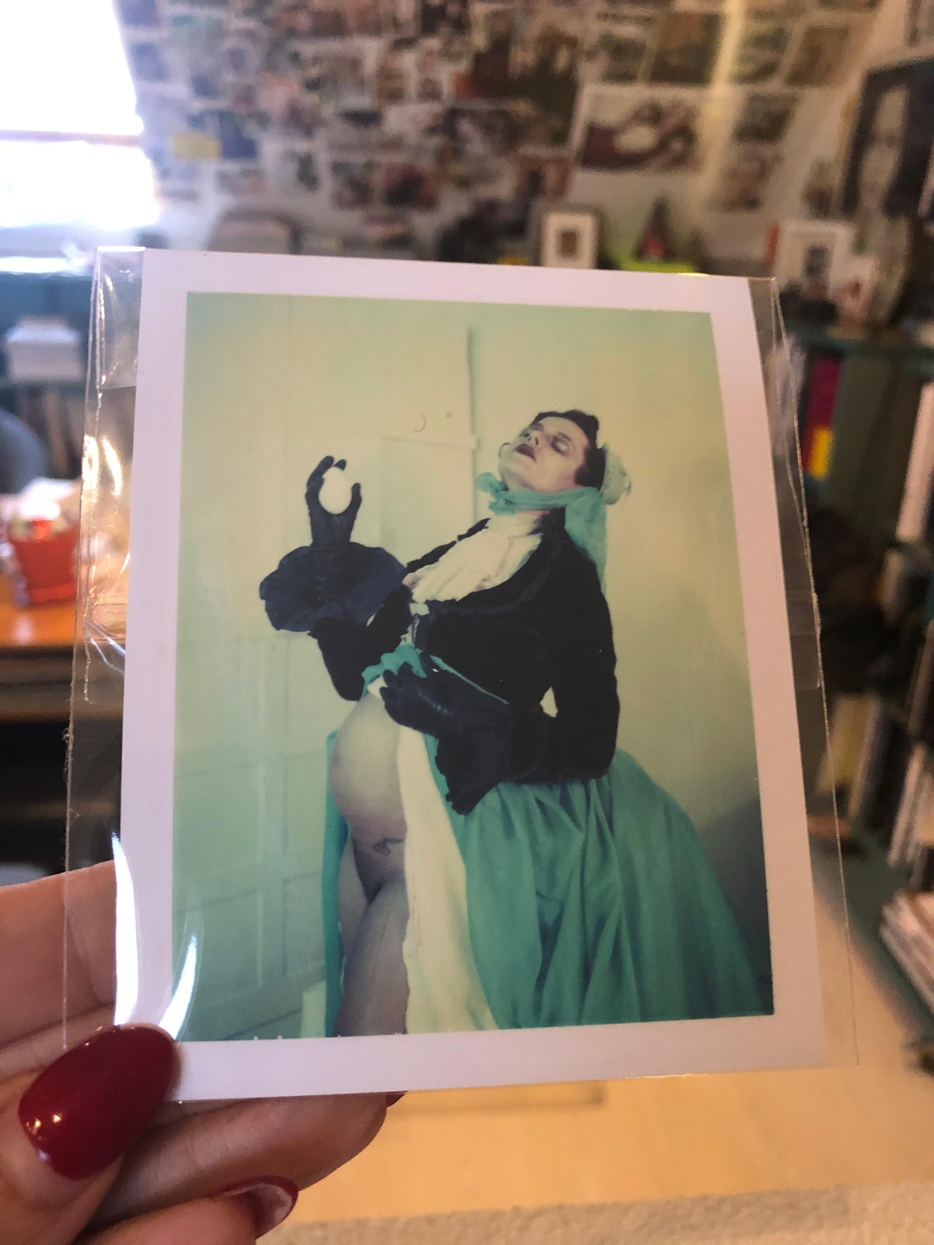 A collection of 3 original Polaroids
Shot on distinct 108 film
From her series [Odd Stories]

Maria Magdalena #HS03 - 2014
The Egg #HS02 - 2012
Allegro Moderato #HS01 - 2014

8,5 x 10,8 (3 ¼ x 4 ¼ in.) each -
Certificate, hand signed & numbered by