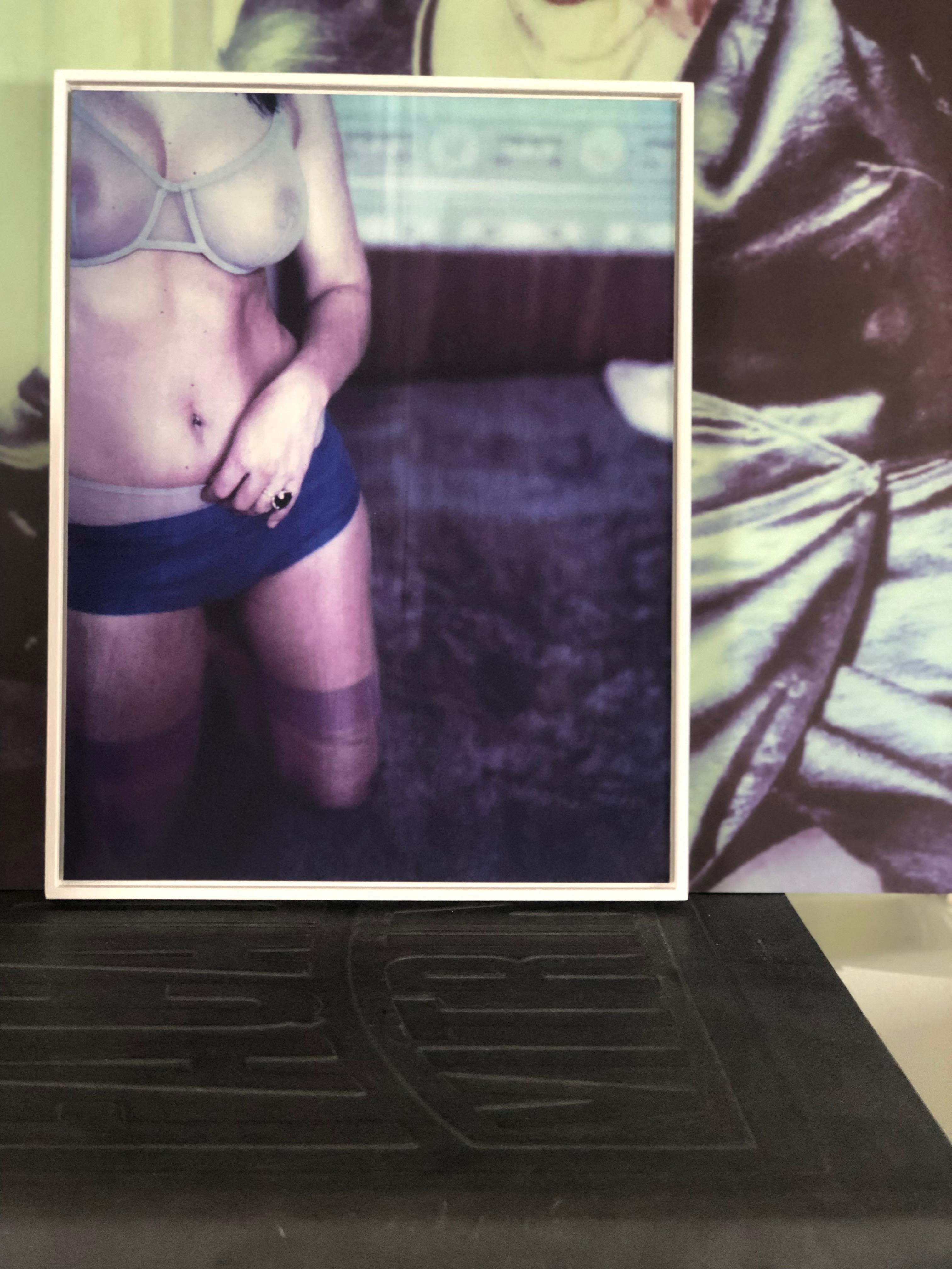 Girl Manoeuvres - 01 - from the series Dunderwear - Photograph by Carmen de Vos
