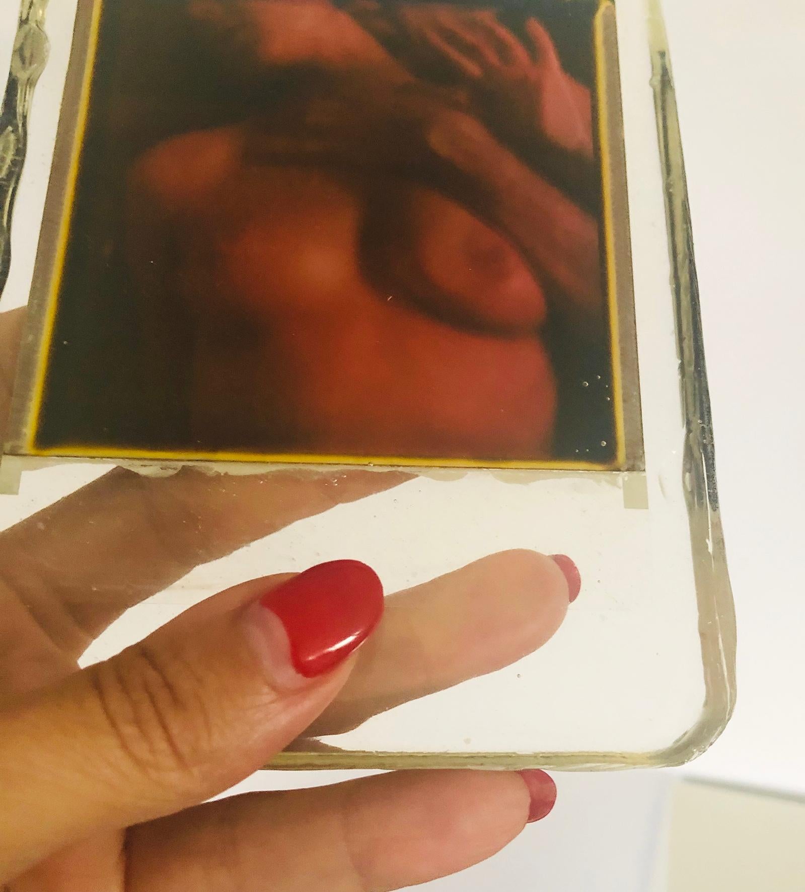 HS01  Case 47  - Unique piece - Original Polaroid, Women, Contemporary, Blue 1