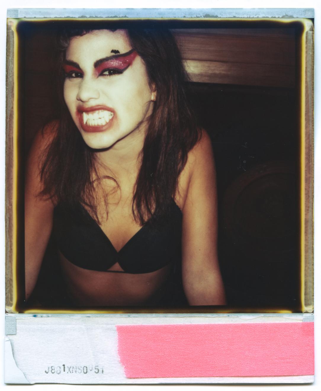Carmen de Vos Color Photograph - HS02   Case 47 - Polaroid, Women, Nude, Contemporary, Original, 21st Century