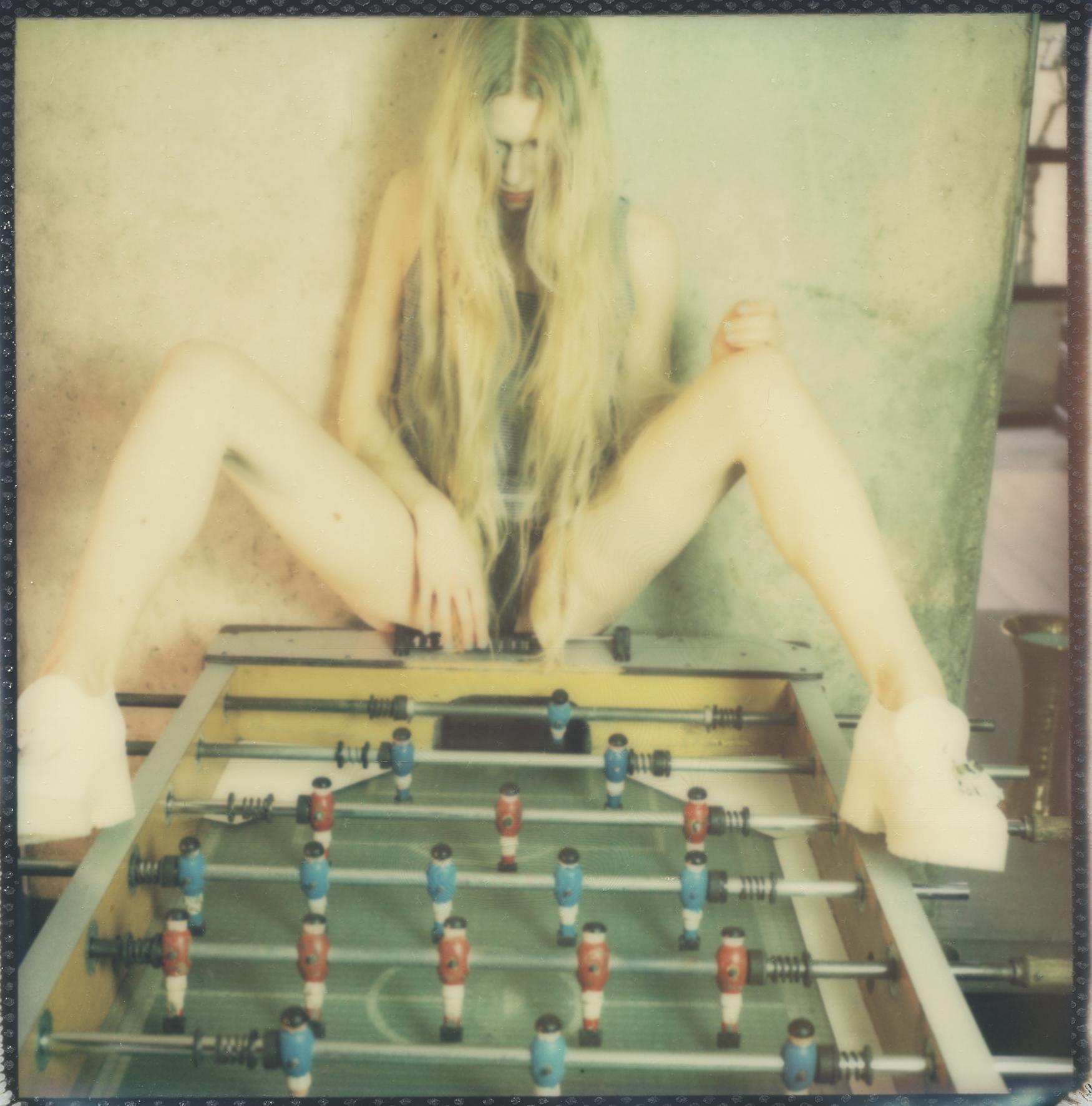 Kicker #HS01  - Unique piece - Original Polaroid, Women, Contemporary, Nude - Photograph by Carmen de Vos