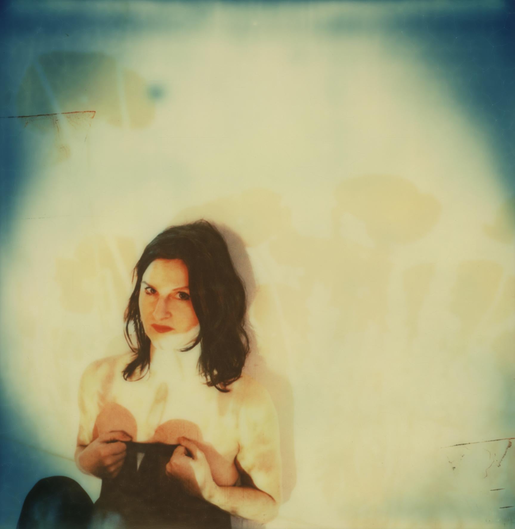 Carmen de Vos Portrait Photograph -  Popped out of nowhere #01 [From the series Need] - Polaroid, Nude, Women, Color