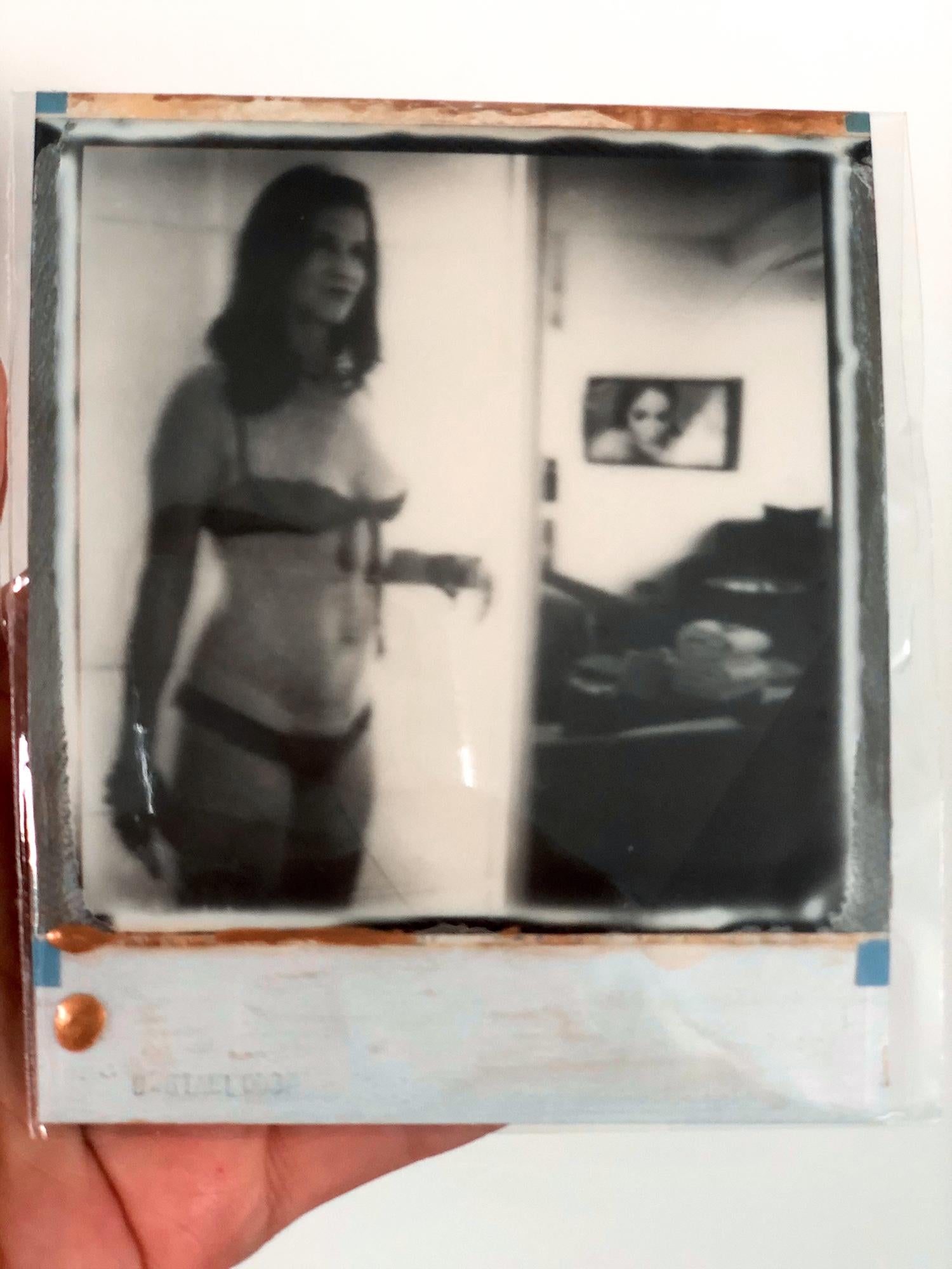 Shadow of the Woman I used to be #07 - Authentic Polaroid multiple - Photograph by Carmen de Vos