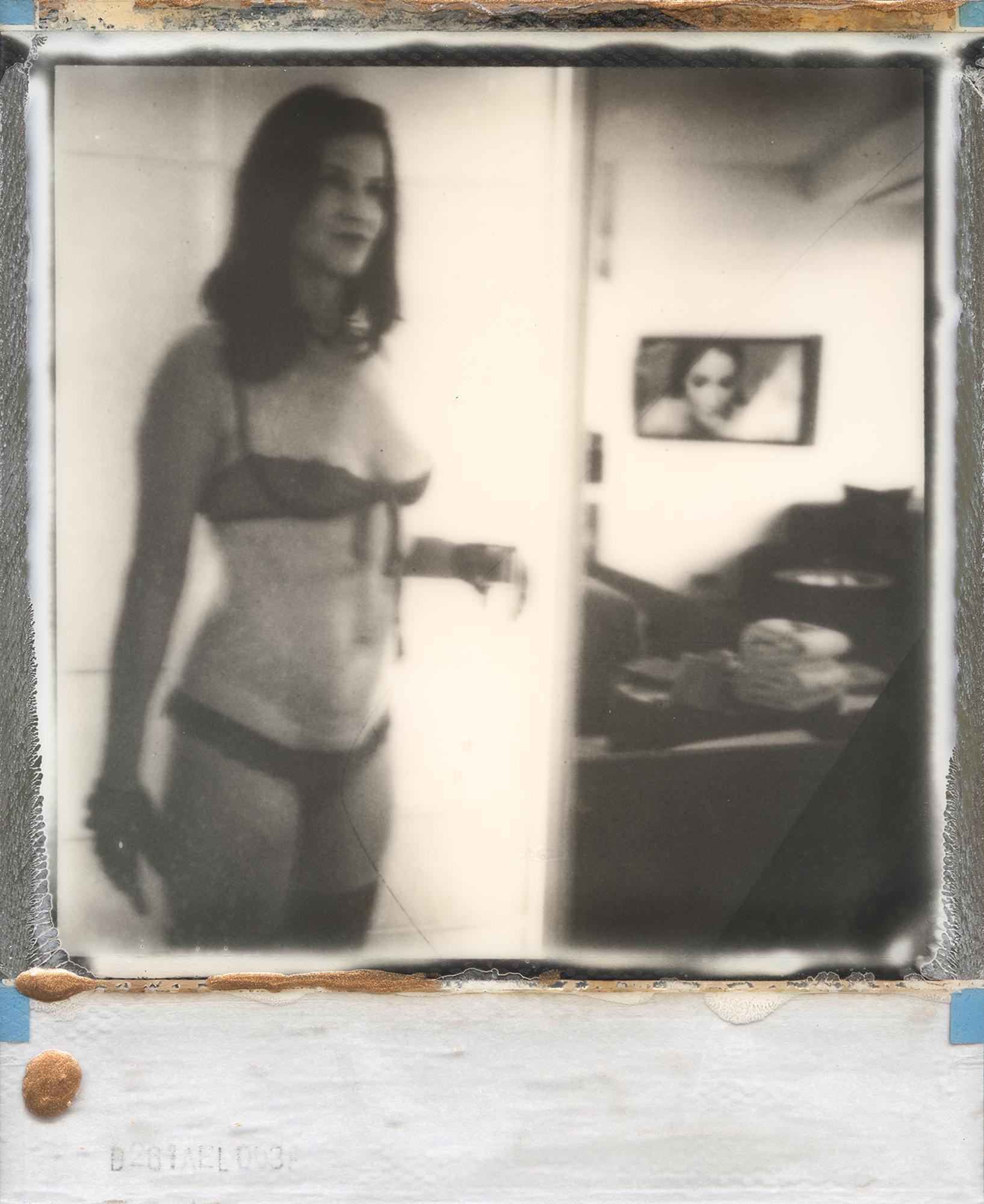 Carmen de Vos Nude Photograph - Shadow of the Woman I used to be #07 - Authentic Polaroid multiple
