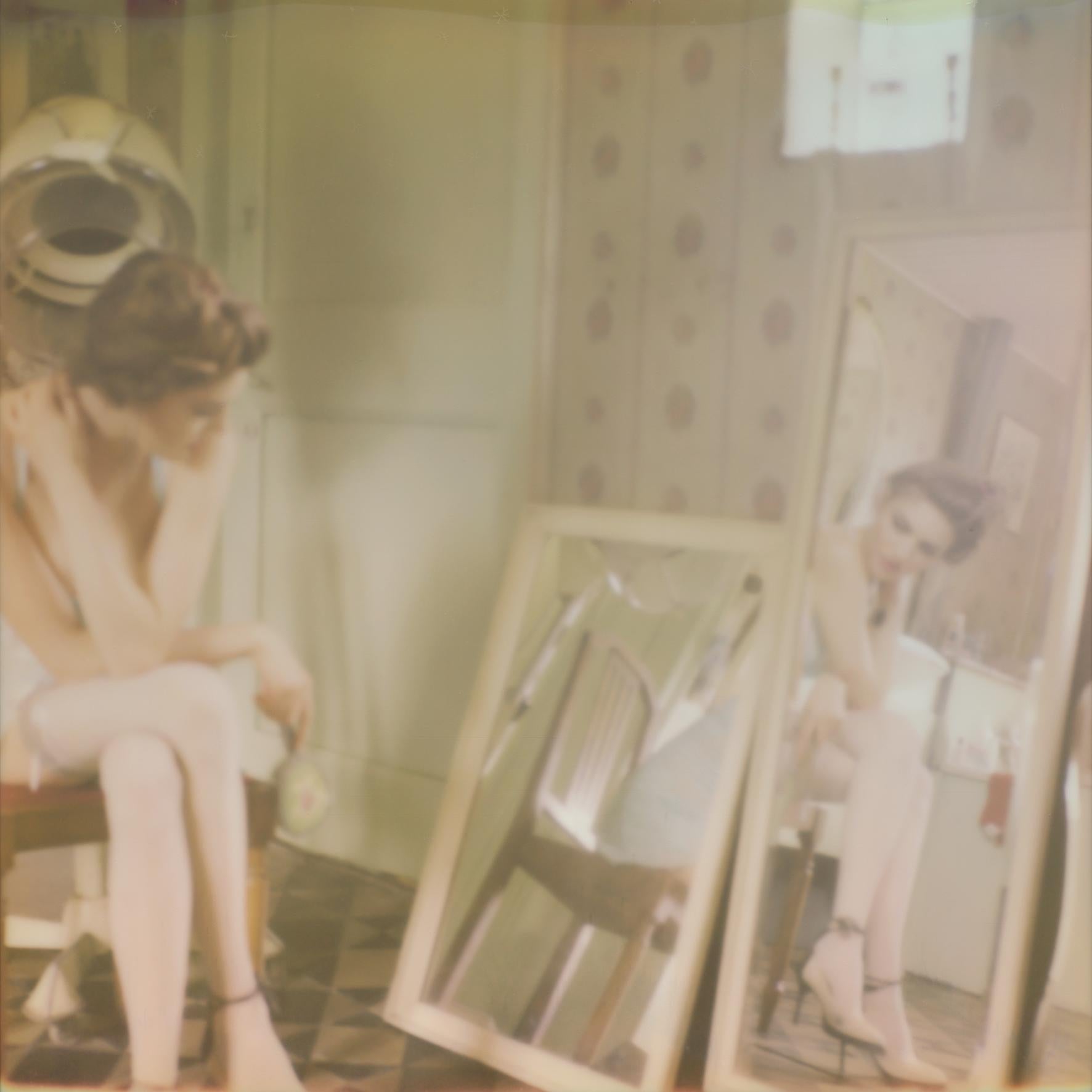 Tales of Bitter Doom #08 - Contemporary, Polaroid, Women, Figurative, Color - Photograph by Carmen de Vos