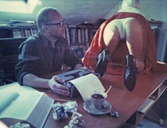 Writer's Block (Odd stories) - Polaroid, Contemporary, 21. Jahrhundert, Farbe