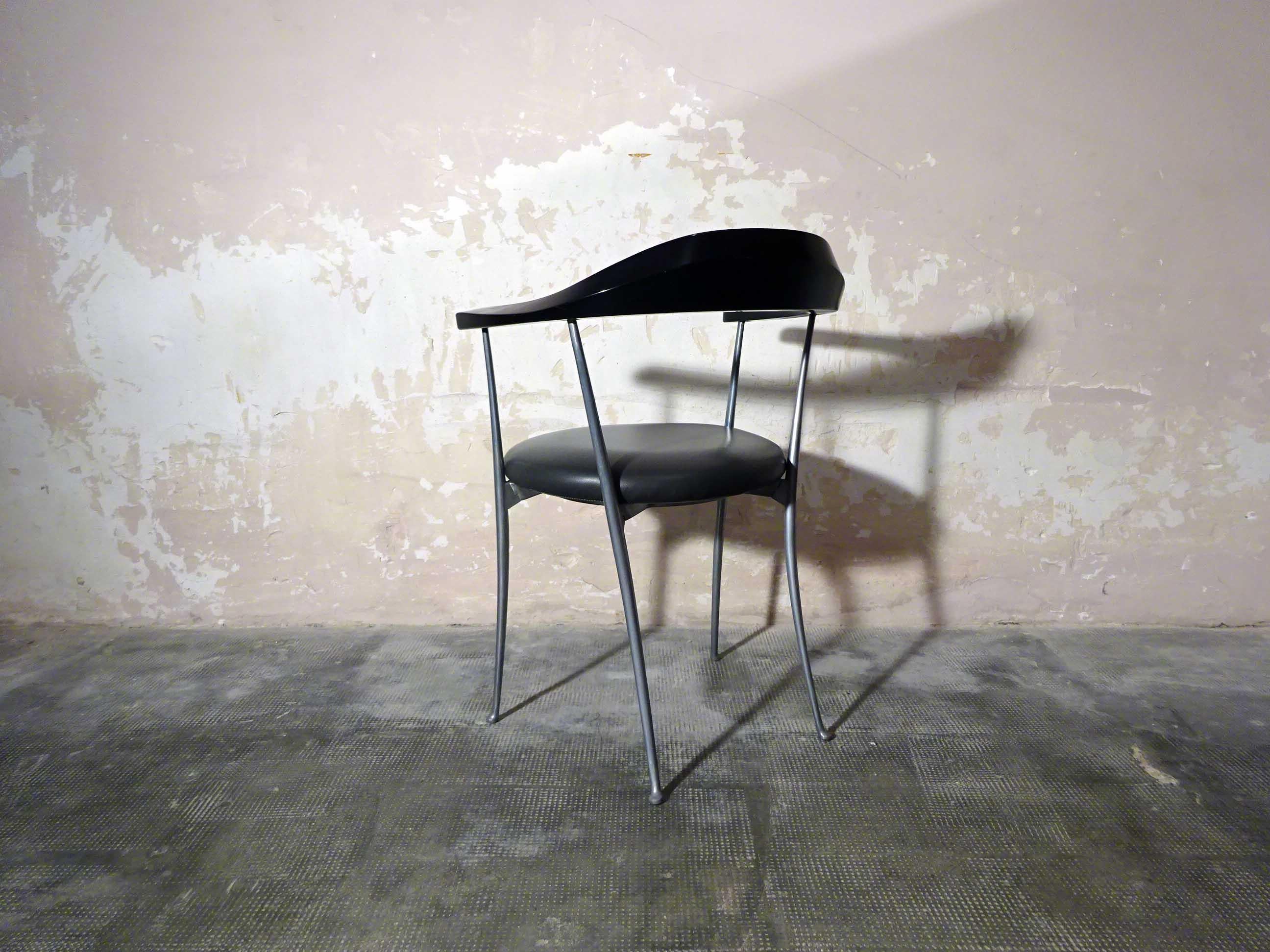 Late 20th Century “Carmen” dining chair, Enzo Mari for Zanotta. Italy 1980s. For Sale