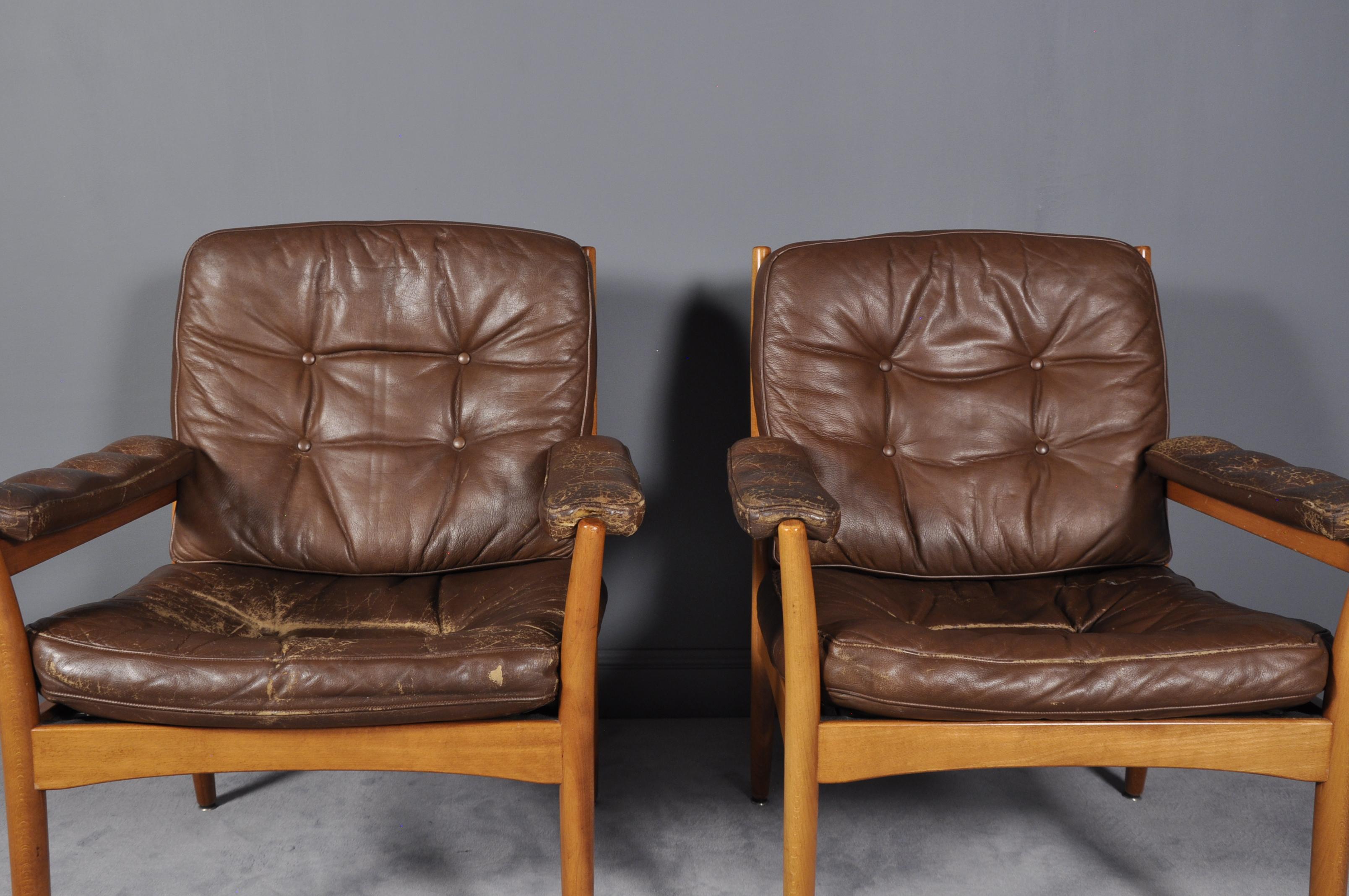 Carmen Easy Chairs from Göte Möbler, 1970s, Set of Two 4