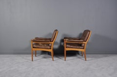 Carmen Easy Chairs from Göte Möbler, 1970s, Set of Two