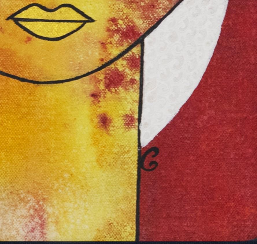 ÉL - Painting Moderno di Carmen Gutierrez