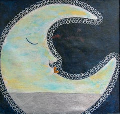 Luna al Atardecer