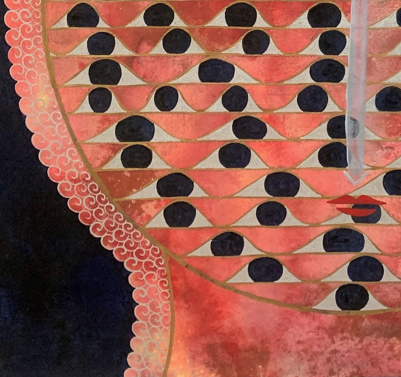 MIL OJOS PARA UNA MIRADA /  MILLE OCCHI PER UNO SGUARDO - Painting di Carmen Gutierrez