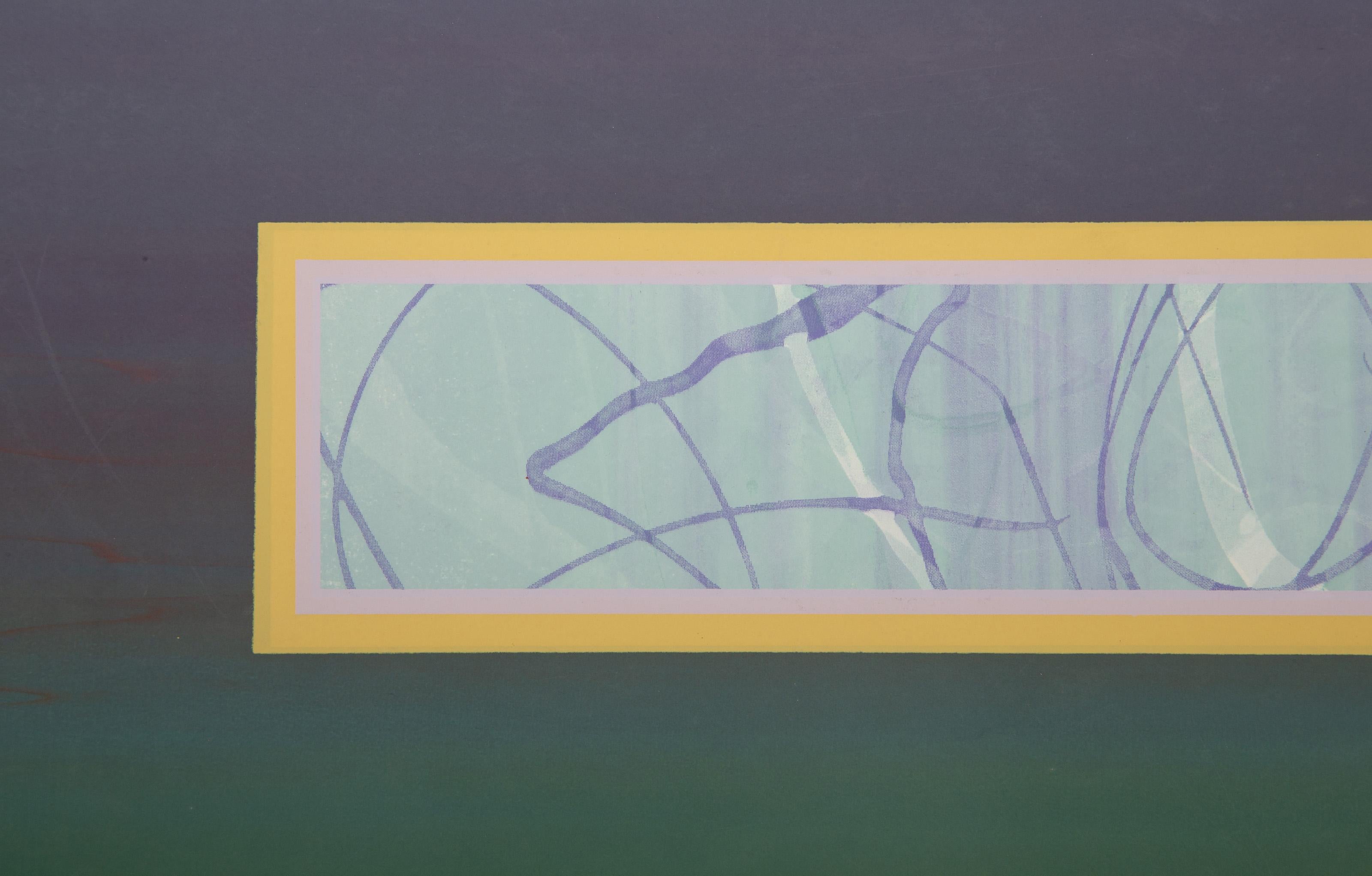 Untitled 10, serigrafia geometrica astratta di Carmen Louis Cicero in vendita 3