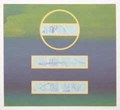 Untitled 10, serigrafia geometrica astratta di Carmen Louis Cicero