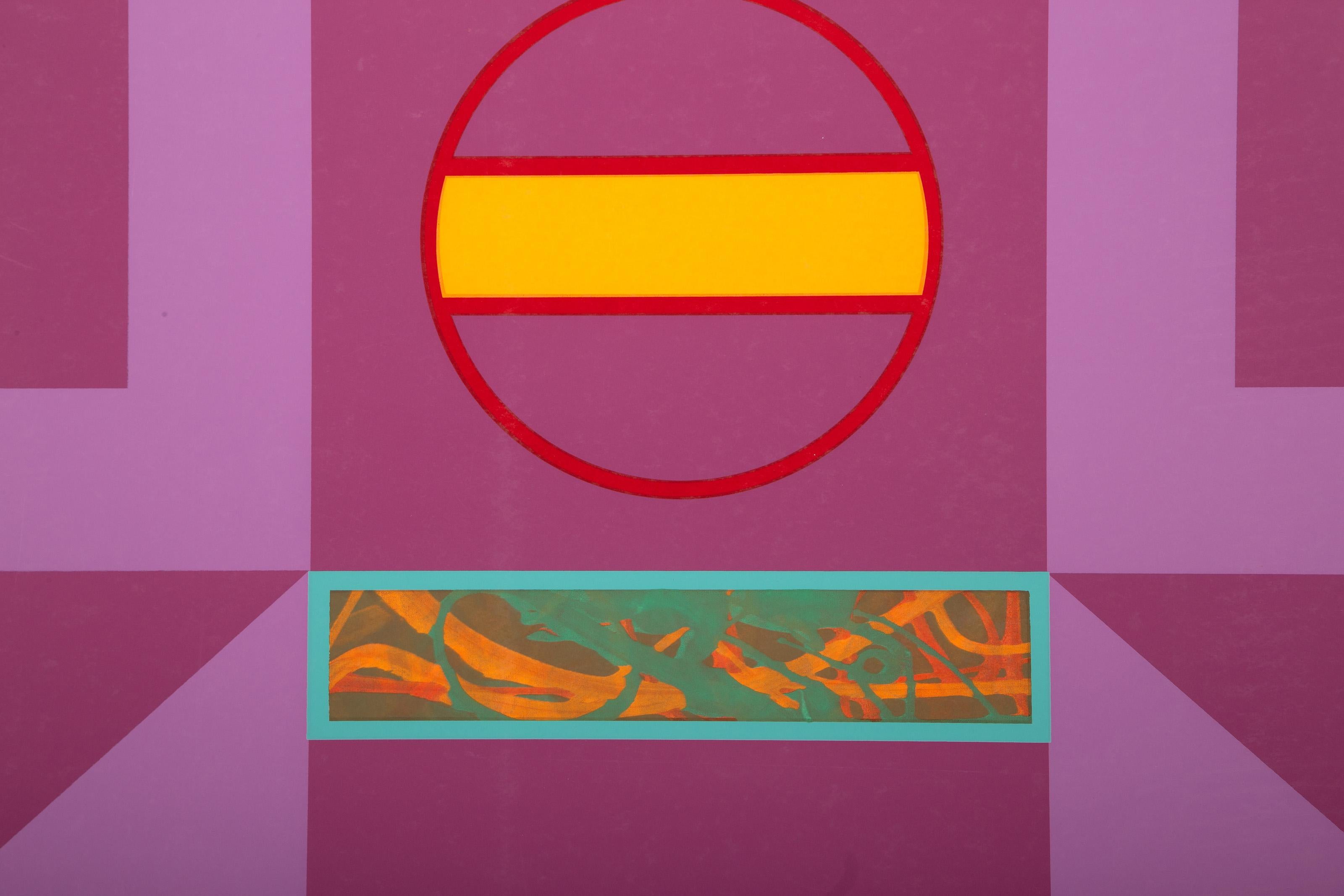 Untitled 11, serigrafia geometrica astratta di Carmen Louis Cicero in vendita 1