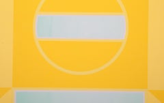 Untitled 7, Abstract Geometric Screenprint by Carmen Louis Cicero