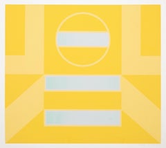 Untitled 7, serigrafia geometrica astratta di Carmen Louis Cicero