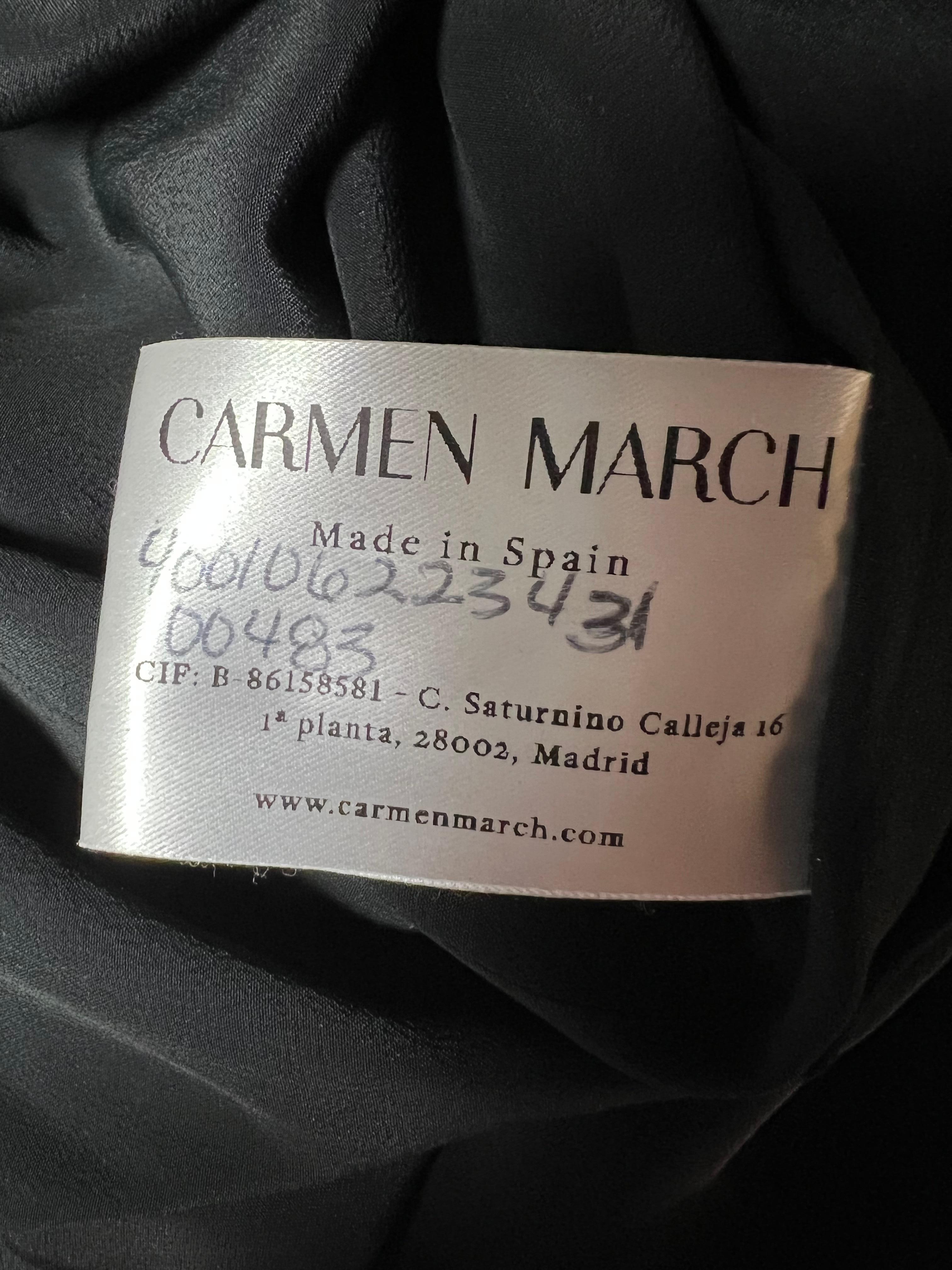 Carmen March Multicolor Leopard Mini Dress, Size 42 For Sale 4
