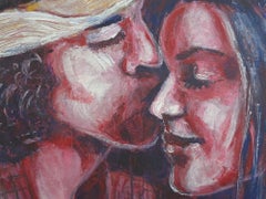 Lovers - Amore, Painting, Acrylic on Canvas