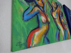 Dance, Colours and Nature 2, Painting, Acrylic on Canvas