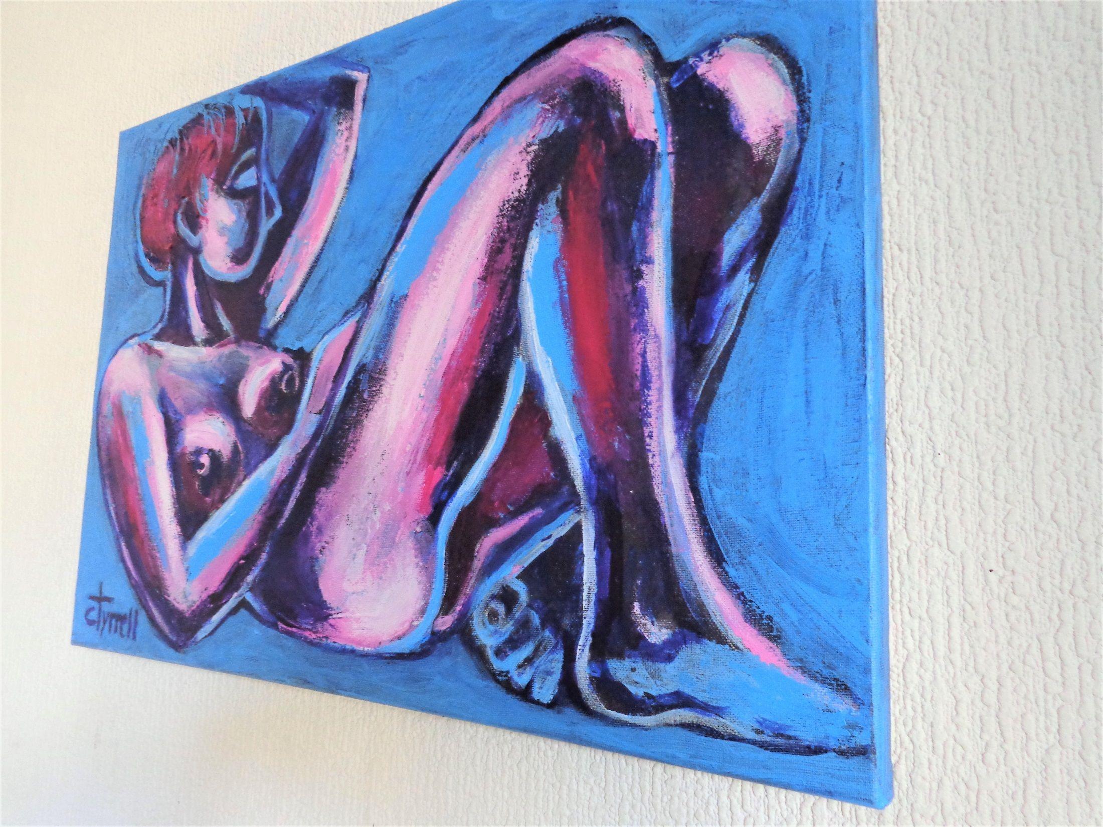 Dreaming 1, Painting, Acrylic on Canvas im Angebot 3