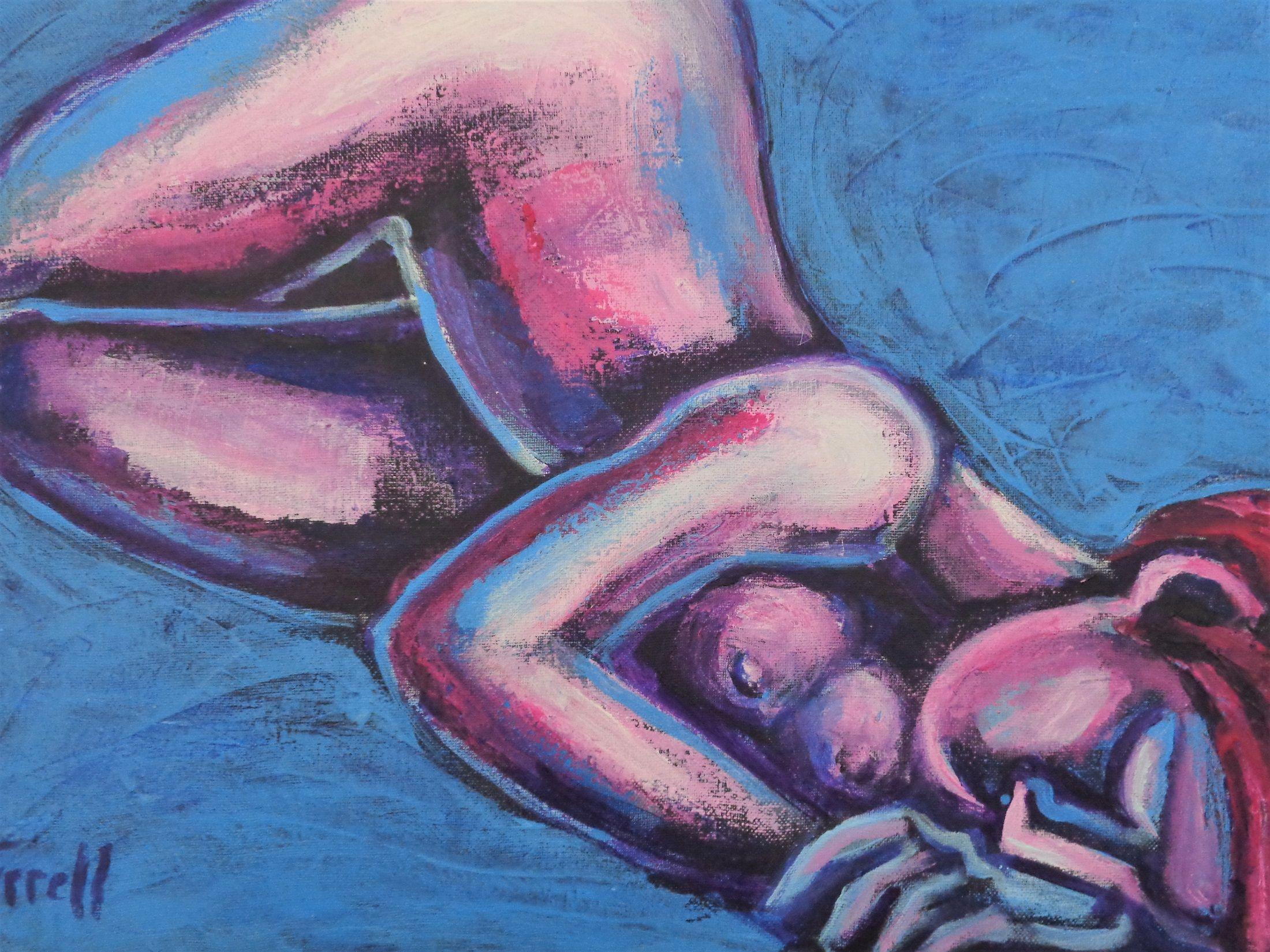 Dreaming 2, Painting, Acrylic on Canvas For Sale 1