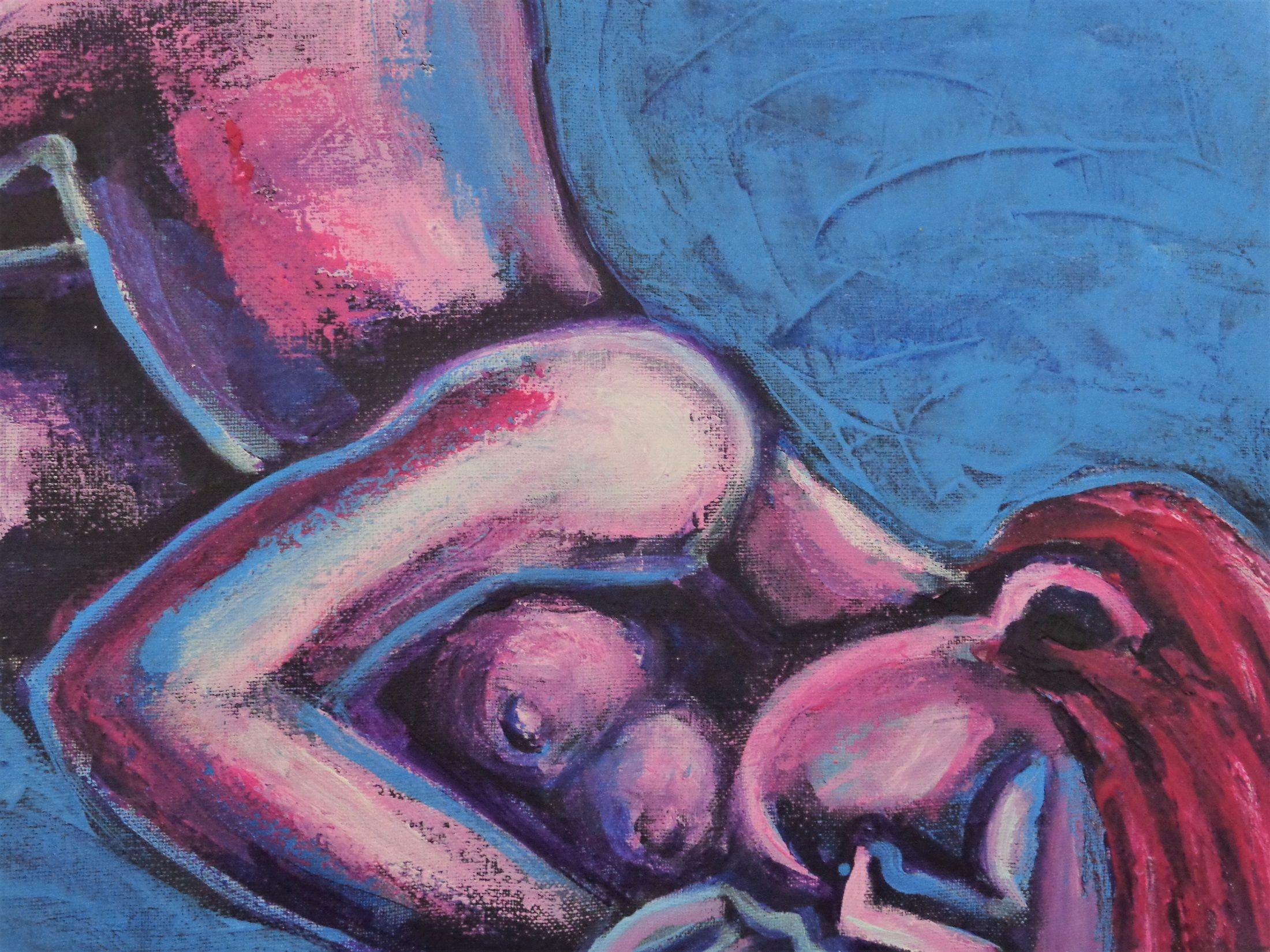 Dreaming 2, Painting, Acrylic on Canvas For Sale 2