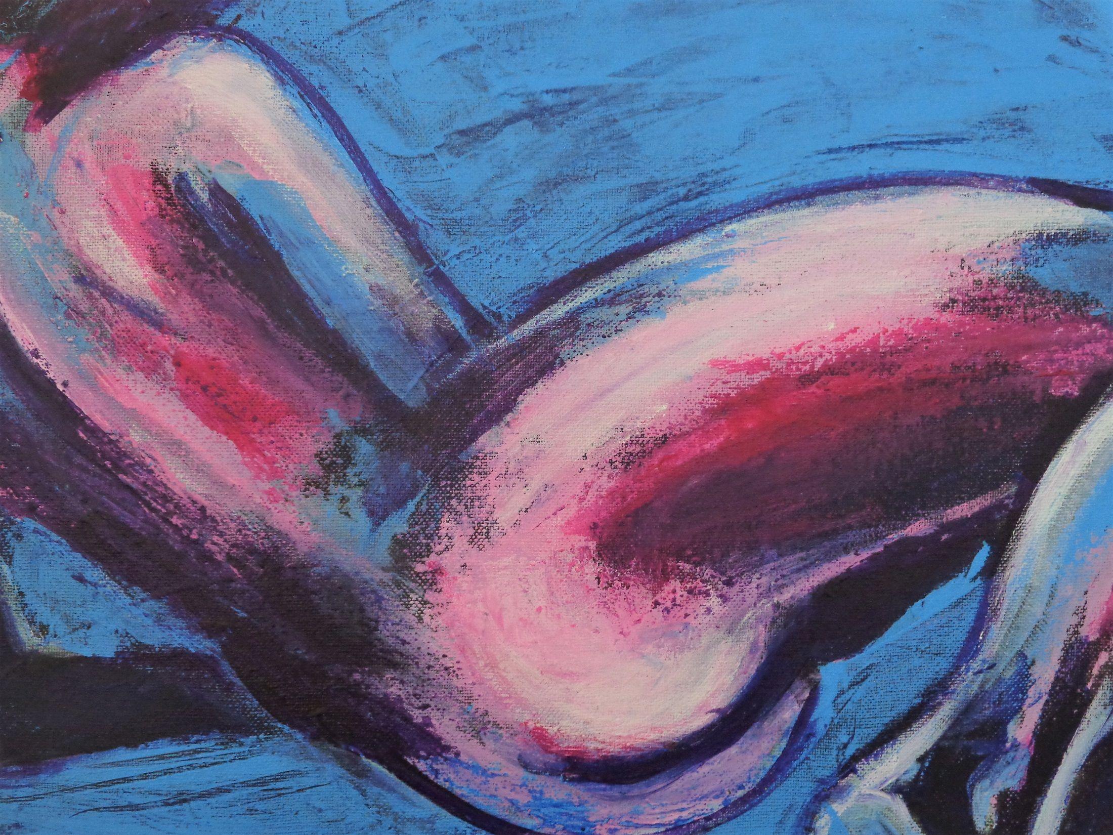 Dreaming 3, Painting, Acrylic on Canvas For Sale 2