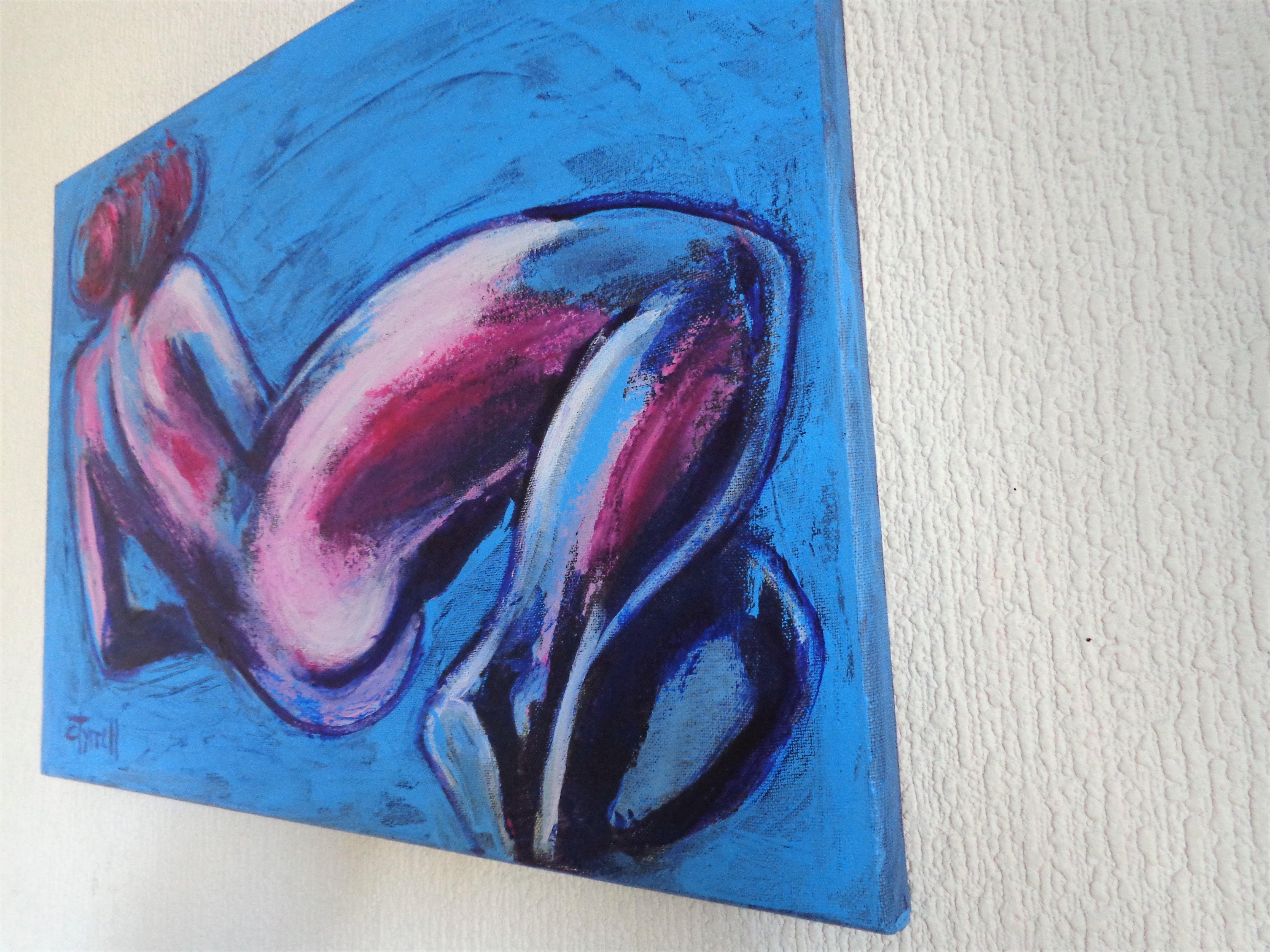 Dreaming 3, Painting, Acrylic on Canvas For Sale 3