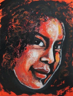 From Africa With Love, Painting, Acrylic on Canvas