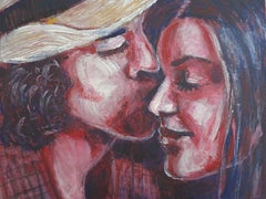 Lovers - Amore, Painting, Acrylic on Canvas