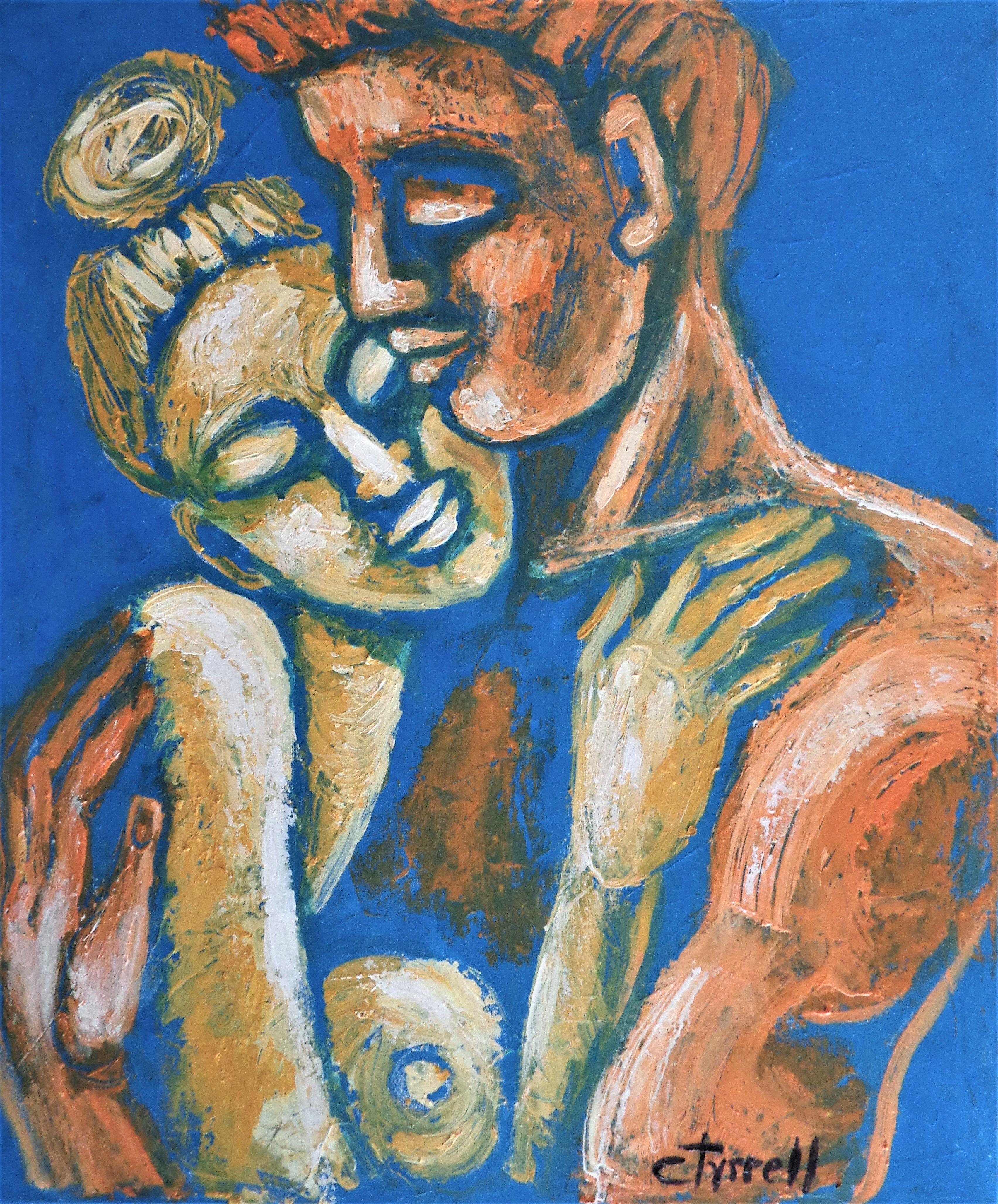 Lovers - I Am Yours, Painting, Acrylic on Canvas