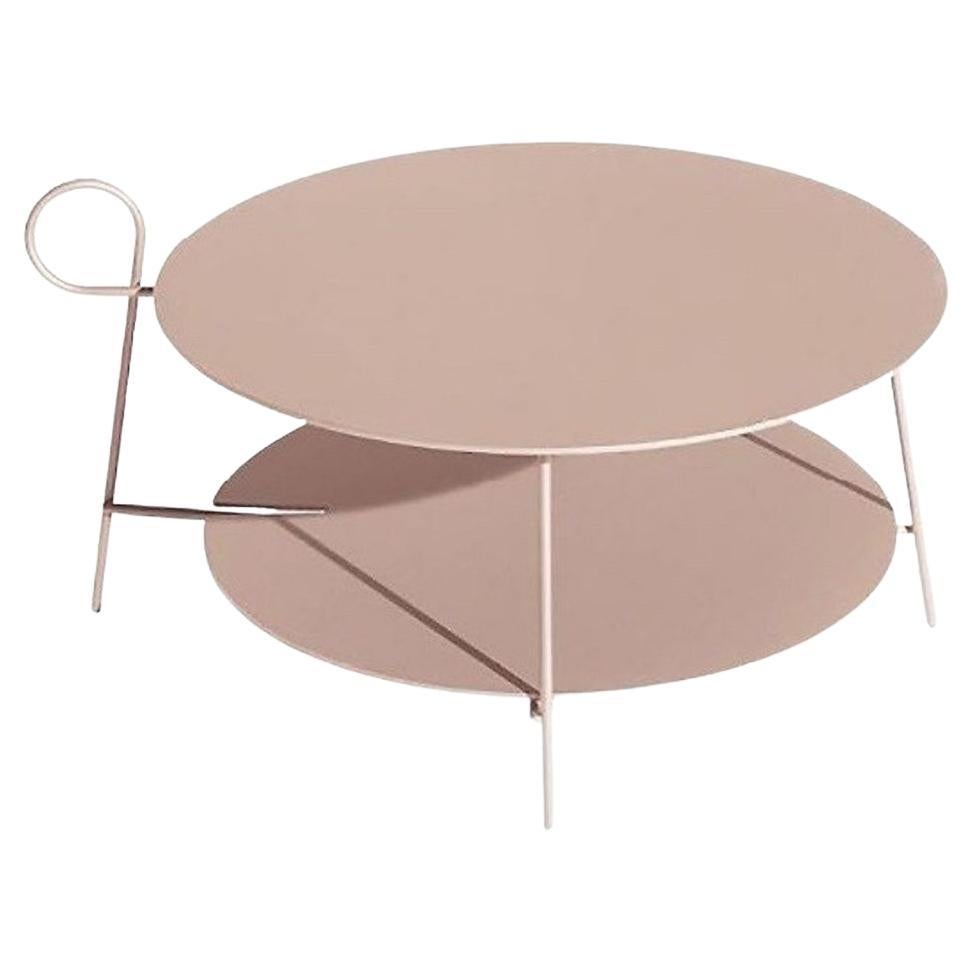 Carmina Coffee Table Round 82x70x43 Nude By Driade For Sale