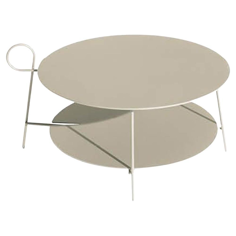 Carmina Coffee Table Round Sand by Driade For Sale