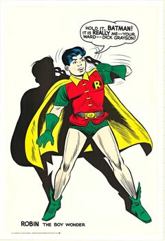 Original "Robin, The Boy Wonder" Vintage Poster, 1966