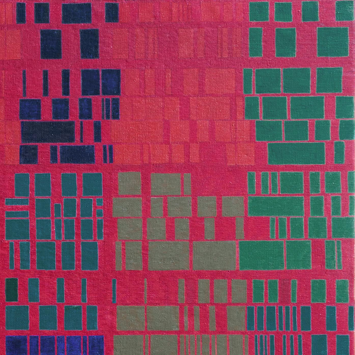 'Abstract in Red', Brasil, Biennale di São Paulo, MoMA Resende, New York, Chicago in vendita 1