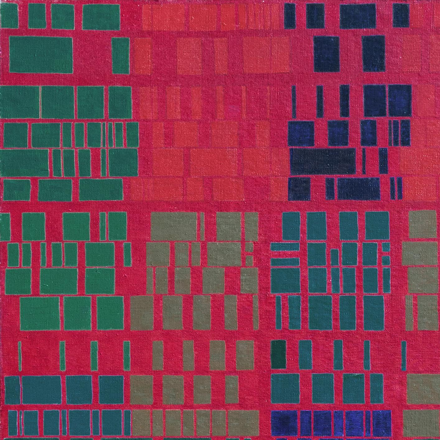 'Abstract in Red', Brasil, Biennale di São Paulo, MoMA Resende, New York, Chicago in vendita 2
