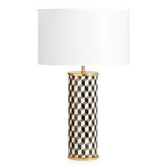 Carnaby Black and Grey Porcelain Table Lamp
