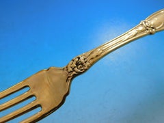 Service de couverts en argent sterling Carnation Gold de Wallace, 12 personnes, 60 pièces