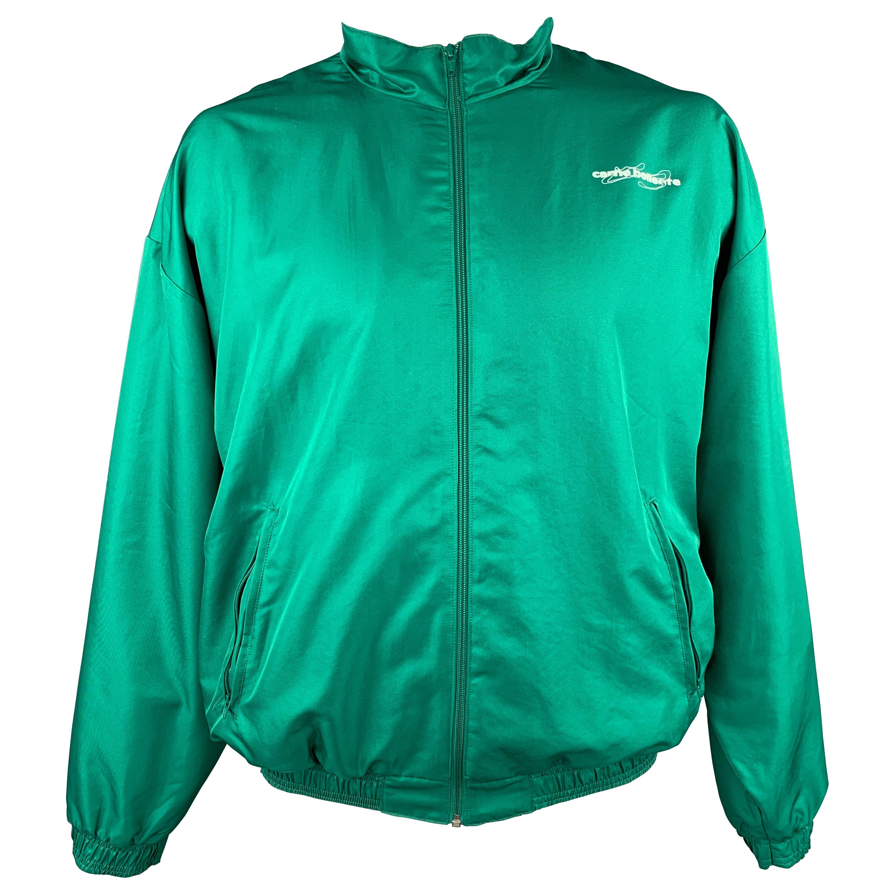 Chanel Green Leather Vintage Jacket, 1990s at 1stDibs vintage green